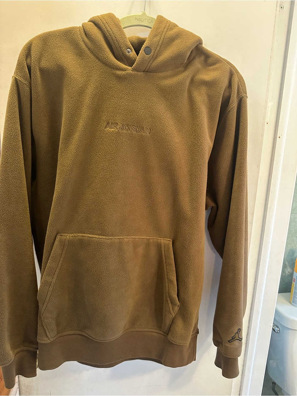 Jordan Brown Fleece Pullover Hoodie